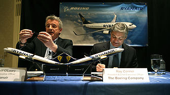 Шефът на Ryanair вече има право да получи бонус от €100 млн. 