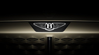 Емблемата на Bentley получи нови крила 