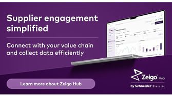 Schneider Electric представя Zeigo™ Hub – мащабируема платформа за декарбонизация на веригите на доставки и ускоряване по пътя към въглеродна неутралност