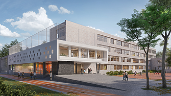 Пълна трансформация: Изграждат зона за учене на открито и спортно игрище на покрива на столично училище