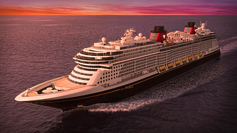 Най-новият круизен кораб на Disney се готви за отплаване 