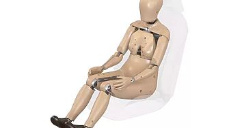 Първият женски манекен за краш тестове е тук 