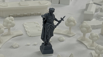 Нова атракция в Русе: 3D макет на центъра от препопени гилзи от 