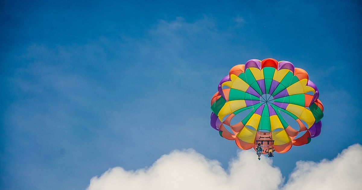 22.10.1797 г.: Осъществен е първият скок с парашут от височина 1000 м