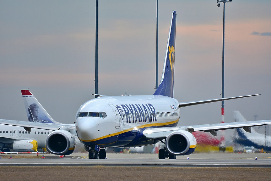 Ryanair обяви най-високата шестмесечна печалба в историята си 