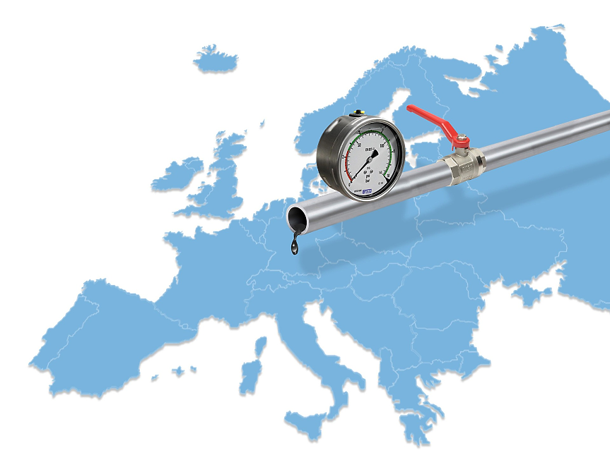 Доставките на руски газ за Европа са най-ниските от разпада на СССР