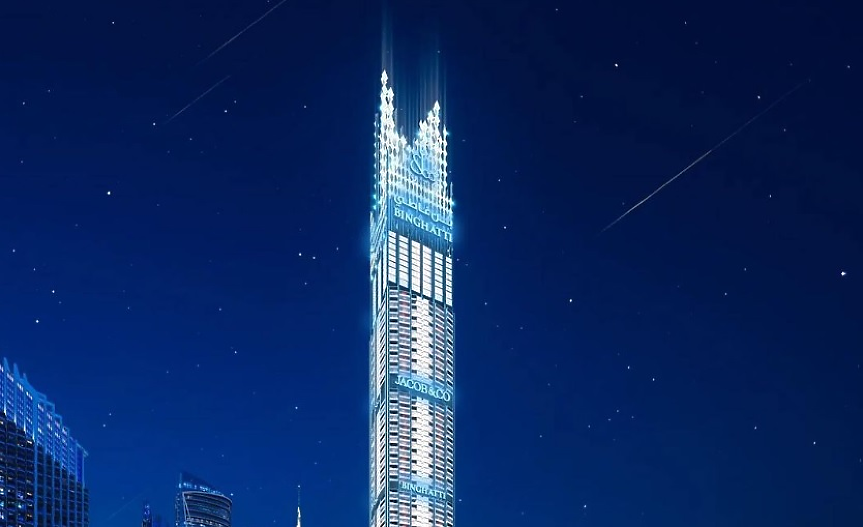 Дубайска хиперкула се превръща в най-високата жилищна сграда в света