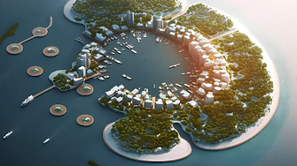Плаващ град за 50 000 жители ще се захранва със 100% възобновяема енергия