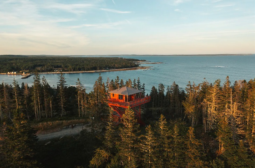 Уникално жилище в Airbnb е на 9 м над земята, разкрива невероятни гледки 