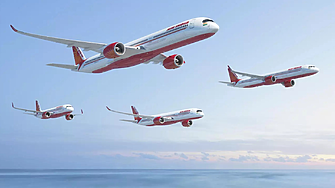 Air India с рекордна поръчка на самолети Boeing и Airbus