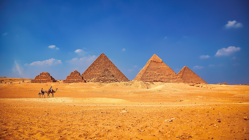 Пирамиди в Гиза, Египет