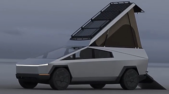 Space Camper, който превръща Cybertruck на Tesla в мобилен дом