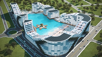 Миниград за €120 млн. с лагуна и плажове строят в центъра на Букурещ