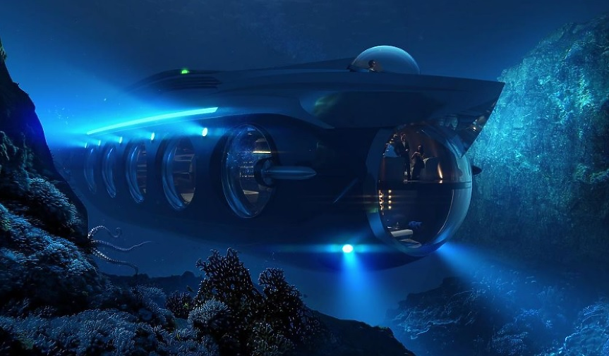 Nautilus - хибридната суперяхта-подводница, която струва $27 млн.