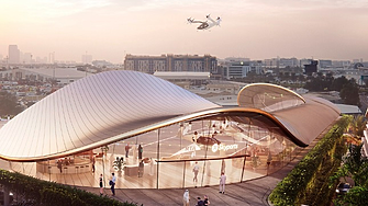 Вертипорт за летящи таксита строят в Дубай през следващите три години