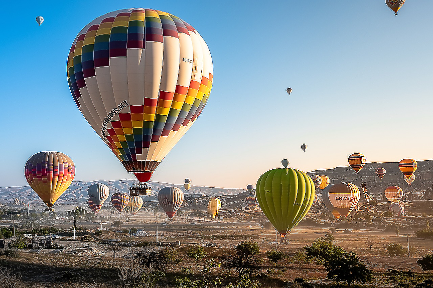 Сапарева баня с нова атракция за туристите - полет с балон