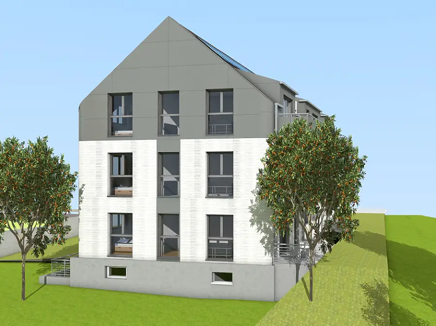 Искате ли да живеете в 3D принтиран апартамент срещу €500 наем?