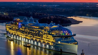 Royal Caribbean вече е собственик на най-големия круизен кораб в света