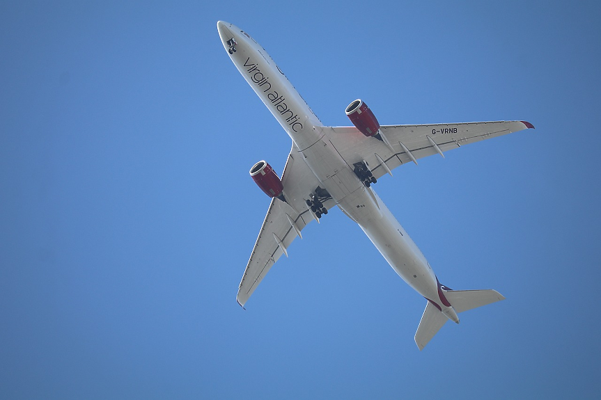 Virgin Atlantic осъществява първи презокански полети с нискоемисионно гориво