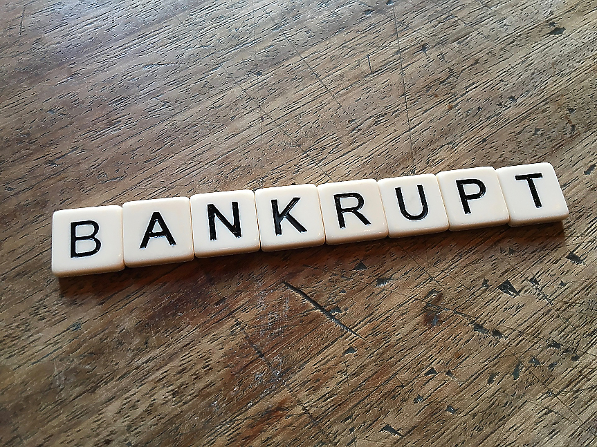 14.9% спад на банкрутите у нас през Q4