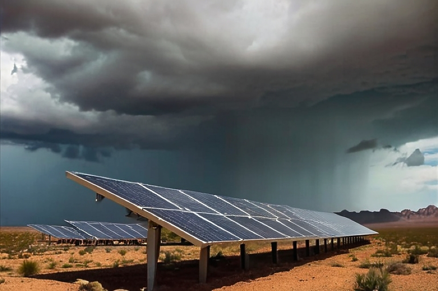 Могат ли соларните паркове да произвеждат дъждовни облаци?