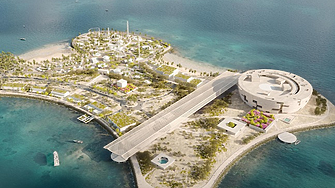 Градът на бъдещето на Катар с ново допълнение към силуета си