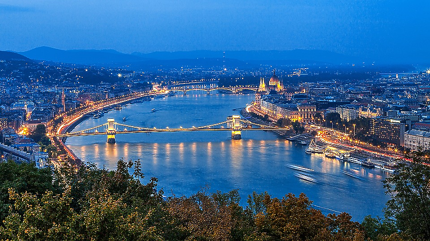 Дунав преля в Будапеща