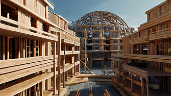 Дървесината ли е строителният материал на бъдещето? 