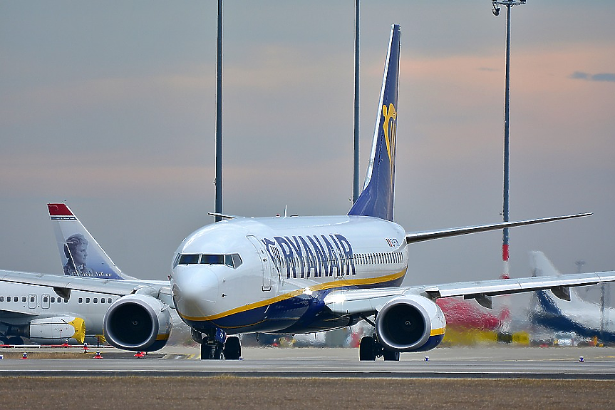 Ryanair отмени повече от 300 полета