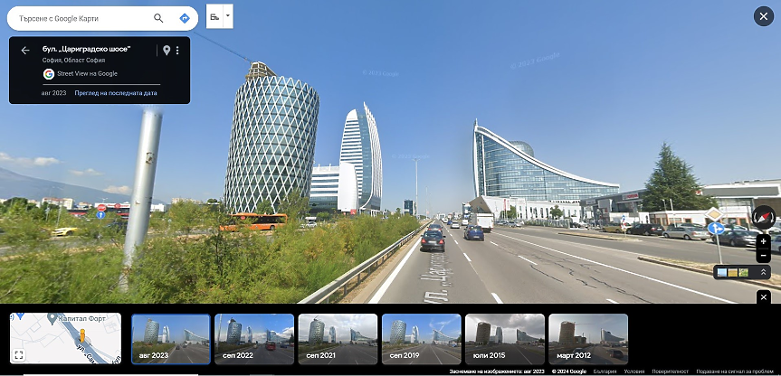 Колите на Google Street View отново тръгват из България 
