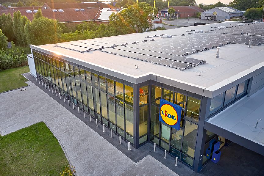 Lidl цели нулеви нетни емисии до 2050 г.