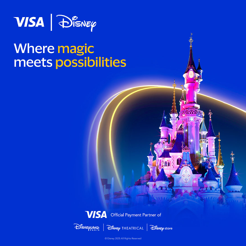 Visa и Disney с ново стратегическо партньорство