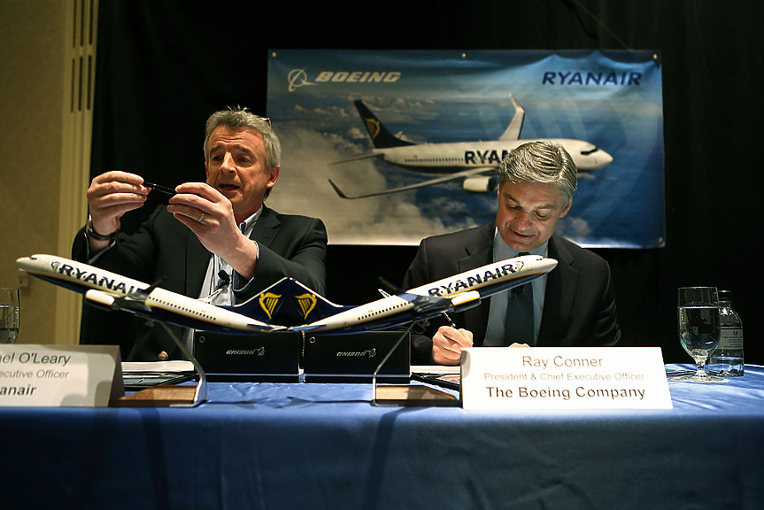 Шефът на Ryanair вече има право да получи бонус от €100 млн.