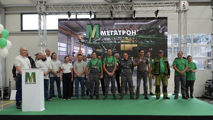 Откриване на новия търговско-сервизен комплекс на „Мегатрон“ ЕАД в Мартен;&nbsp;©Община Русе