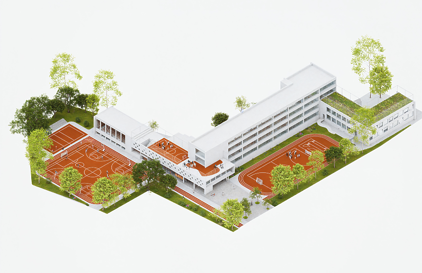 Цялостното обновяване на 35. СЕУ започна; ©Столична община