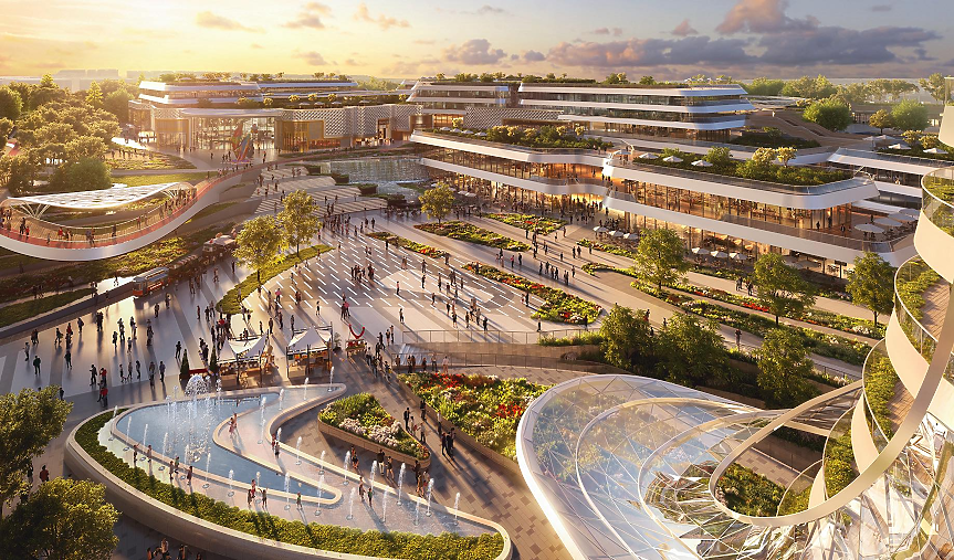 Един от най-големите молове в Европа строят в Атина