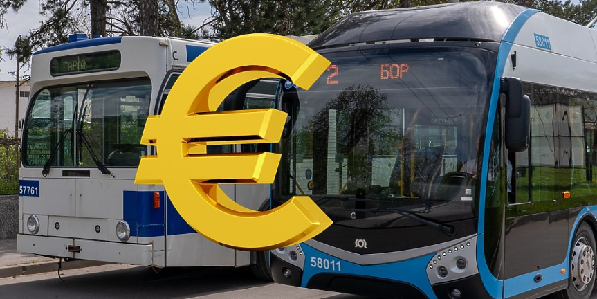 Колко ще струва билетчето за градския транспорт в Русе през 2026 г.?