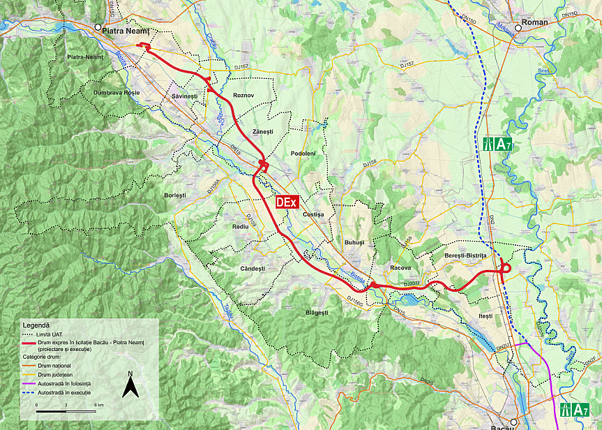 магистрала в Румъния
