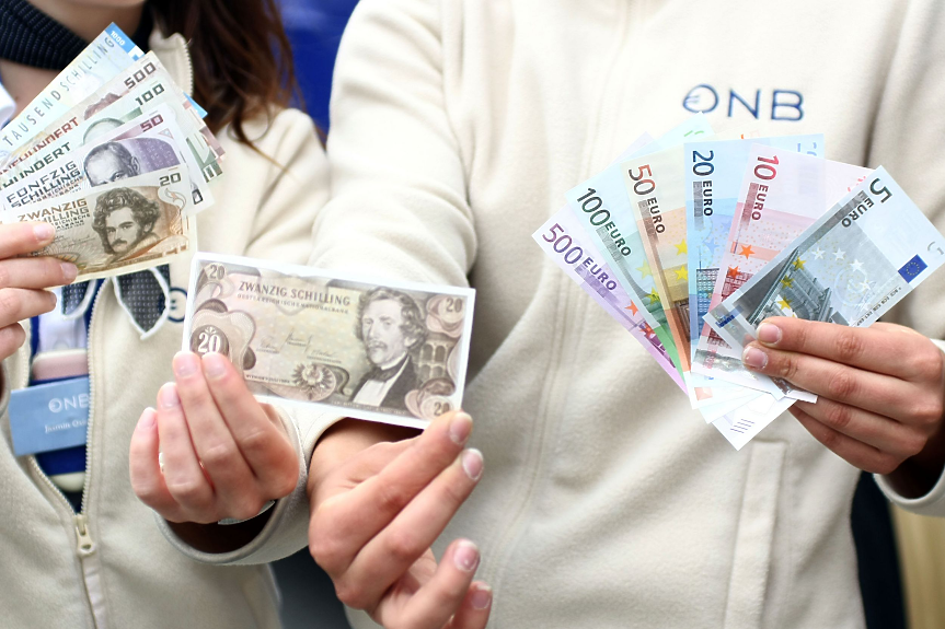 След 23 години: Австрийци все още не са обменили шилинги на стойност 500 млн. евро