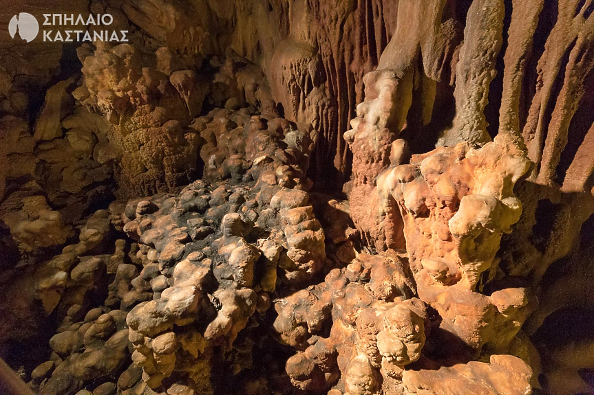 Пещерата Кастаня в Гърция/ Снимки: сайт на природния обект