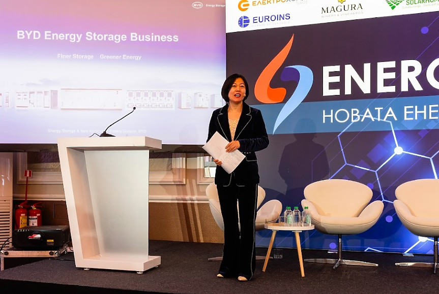 Карен Ву: Най-големият енергиен проект на BYD в Източна Европа е в България