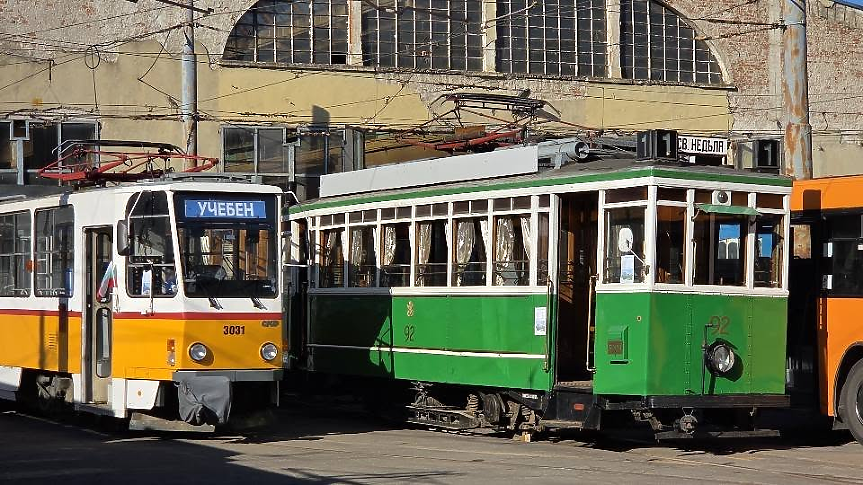 Трамваи; ©Транспорт за София