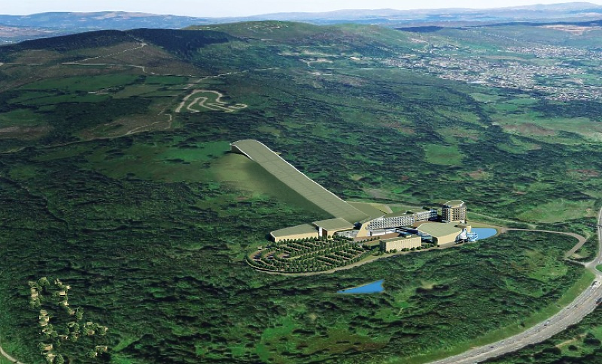 Огромен закрит ски курорт с тропически аквапарк за €346 млн. строят в Европа