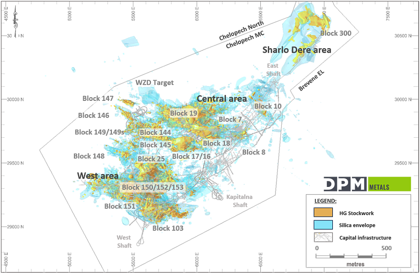 DPM Metals удължава живота на мината в Челопеч до 2036 г.