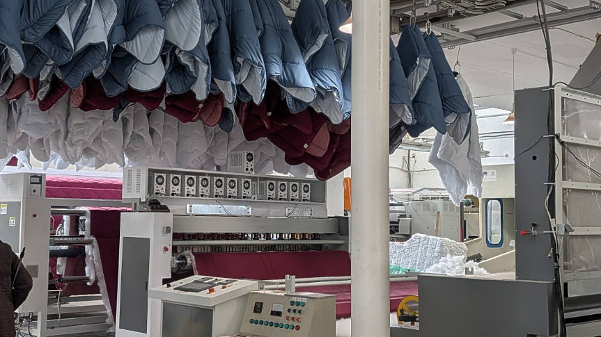 Шивашкият цех на „ДИТЕКС-СМ“ ООД във Враца; ©Областен информационен център - Враца