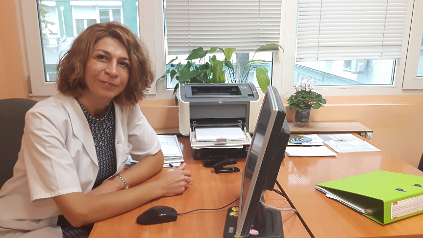 Д-р Стефка Стефанова, началник на Отделението по ендокринология на УМБАЛ Бургас; ©Община Бургас