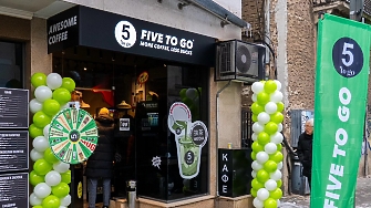 Кафе веригата 5 to go цели 15 нови обекта в България и €72 млн. оборот