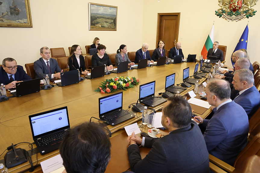 Правителственото заседание; ©Правителствена информационна служба