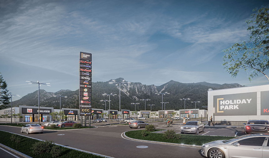 Най-големият ритейл парк на територията на Северозападна България изграждат във Враца; ©Видеолукс Холдинг