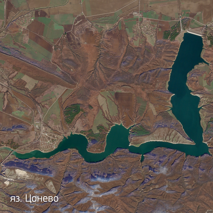 Язовир „Цонево“ е трети по големина в Източна България. 